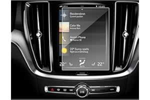 SXCY Vetro Temperato per Volvo XC40 XC90 XC60 Pellicola Protettiva, 8 Pollici Protezione Schermo GPS Navigatore Display, 9H Durezza /Anti Graffio /Anti Impronta Accessori XC40