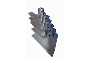 TODOCULTIVO Reja arado 13A 6 mm BELLOTA. sin nervio tipo Golondrina. Pack de 5uds.