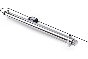 Bellerofonte UV Entkeimungsanlage mit UVC Licht 55 Watt Kapazität 29 Liter pro Minute für Umkehrosmose und Wasserfilteranlagen UVC-Entkeimung