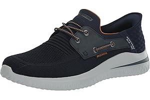 Skechers Delson 3.0 - Roth 210606 Slip en Dentelle élastique à Profil basHomme