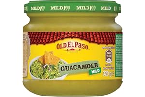 ‎OLD EL PASO Old El Paso Tortilla Salsa Dip Guacamole - Mild Spicy Avocado Sauce - 1 x 320g