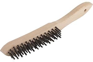 wolfcraft 1 träborste borste, 4-pack, stål