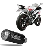Scarico GPR Furore Nero Per Suzuki GSX-R 600 K8 (2008-2010) - Omologato Con DB Killer