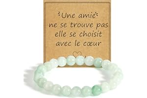 FAJUXIS Cadeau Fete Des Meres,Cadeau Amie,Bracelet Amie,Bracelet Meilleure Amie,Cadeau Meilleure Amie Femme,Cadeau Anniversaire Meilleure Amie,Cadeau Anniversaire Femme,Cadeau Amie Anniversaire
