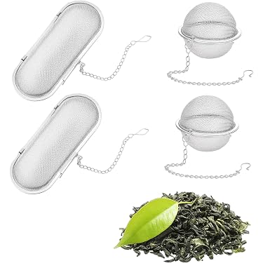 LINTRA Teeei Für Losen Tee, 2 Stück Teesieb Für  Produktbild-Vorschau 12