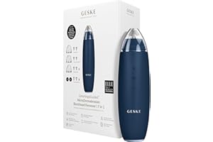 ‎GESKE GESKE | SmartAppGuided™ MicroDermabrasion Blackhead Remover | 7 in 1 Mitesserentferner | Elektrischer Porenreiniger | Innovativer Vakuumsauger | Beauty Tools | Hautreinigungsgerät | Skincare Device
