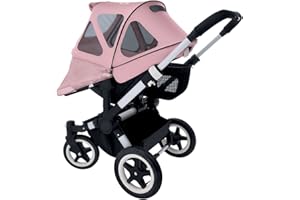 Bugaboo Donkey Breezy Sun Canopy, Soft Pink