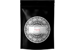 SPICEMASTERS.CO.UK Paella-Gewürzmischung – Ergibt 5 einfache Familiengerichte – mit AAA-Safran – Spice Masters Superior Hand Blended – Authentisches Spanisch leicht gemacht