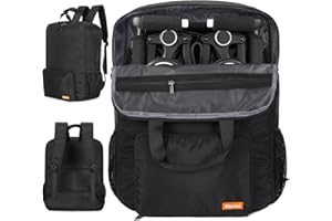 Mactso Sac de voyage pour poussette compatible avec GB Pockit Air Plus All Terrain et GB Pockit + All City