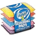 Duzzit, Scouring Pads Washing Up NonStick, (Pack of 5)