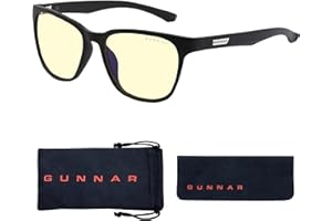 Gunnar Gafas para Videojuegos y Ordenador | Modelo: Berkeley | con filtro de Luz Azul | Lente Patentada