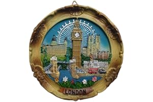 Plates 6180 London Urban Panorama Souvenir Decorative 10 cm
