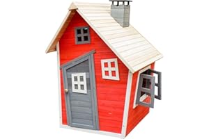 Maison écologique de Jeux pour Enfants en Bois d’épicéa Maison de Jardin Enfants Bois