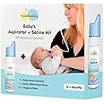 Nasobuddy Baby's Aspirator + Saline Kit Most efficient way to relieve baby's nasal congestion, clear baby's nose (0-5 years)