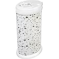 Ubbi Steel Odor Locking Nappy Bin, No Special Bag Required Money Saving, Awards-Winning, Modern Design Registry Must-Have Diaper Pail, Terrazzo