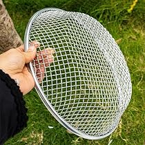 Großes Bodensieb Aus Edelstahl – 43,2x29,2 Cm, Für Garten, Sand Und Steine
