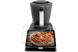 Haofun Verre Trempé pour Vorwerk Thermomix TM7, Protecteur D'écran, Film Protection écran, 9H Dureté, Anti Rayures, HD Protection, Résistant à l'huile, Anti-Doigt