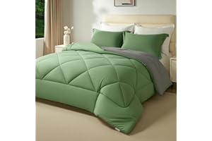 beeweed Edredón Cama 90 Invierno Relleno Nórdico 155x220 cm, Reversible Edredón de Fibra Oeko-Tex. 400gr/m² para Cama Individual 150x200, con 1 Fundas Almohada