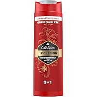 Old Spice Original 3-in-1 Duschgel & Shampoo Für Männer – 250 Ml, Packung Mit 5, Lang Anhaltend Frisch