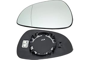 TAROS TRADE TarosTrade 57-0726-R-50806 Vetro Specchietto Retrovisore Riscaldabile Lato Destro, Nero