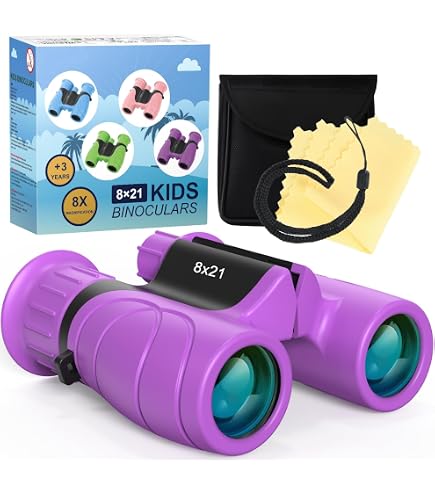 EBTOOLS Jumelles Mini télescope binoculaire compact pour enfants en