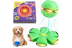 BOPELMALLS 2023 New Pet Toy Flying Saucer Ball, Flying Saucer Ball Dog Toy, Pet Toy Flying Saucer, Flying Saucer Dog Toy, Pet Flying Saucer Ball, Flying Saucer Ball for Dog