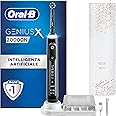 Oral-B Genius X Spazzolino Elettrico 6 Modalità di Spazzolamento, Protegge le Gengive, Azione Sbiancante, Intelligenza Artifi