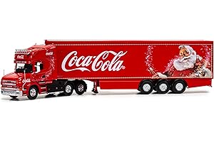 Corgi Coca-Cola świąteczna ciężarówka, czerwona