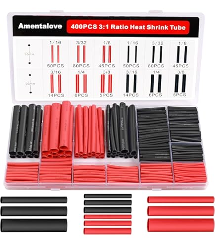 Krimpkous, 4:1, 2 stuks, 24 mm en 2 m lengte, krimpkous per meter