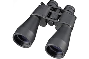 OPTUS 10-30x60 Zoom-Fernglas: Fernglas mit stufenloser Vergrößerung und Vollvergütung, ideal für Vogelbeobachtung, Naturbeobachtung und Astronomie, inklusive Tasche und Trageriemen