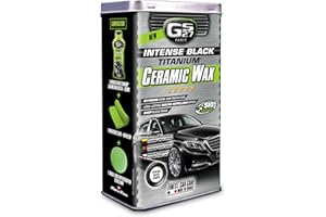 GS27 - Lustreur Carrosserie Titanium Céramique Noir Intense - Produit d’Entretien Automobile - Brillance instantanée - sans rinçage - 500 ML