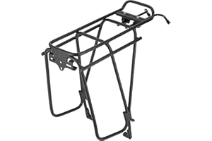 Tortec Unisex's Transalp Rear Disc Rack, Black, 26-700C