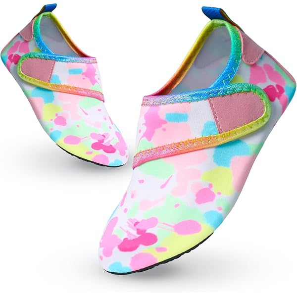 IceUnicorn Baby/kinderstrandschoenen, badschoenen, waterschoenen, zwemschoenen, sneldrogende aquaschoenen voor kinderen, strand, zwembad, Luipaardpatroon roze, 22/23 EU IceUnicorn Baby/kinderstrandschoenen, badschoenen, waterschoenen, zwemschoenen, sneldrogende aquaschoenen voor kinderen, strand, zwembad, Luipaardpatroon roze, 22/23 EU