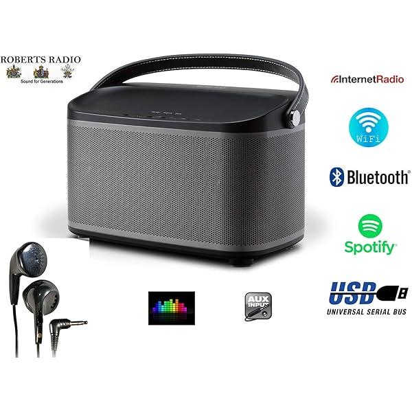 roberts r1 multiroom bluetooth speaker