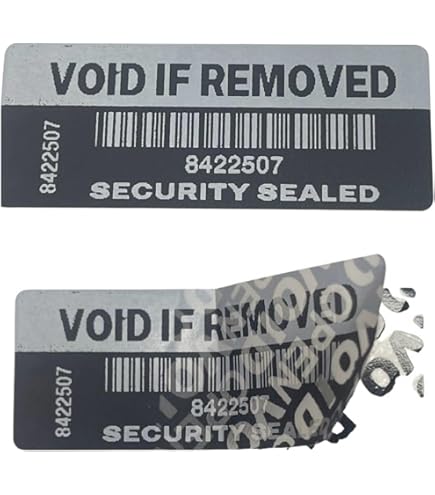 Etichette Di Sicurezza Garanzia Nulla Se Rimossa X 100 Sigilli - Foto 2