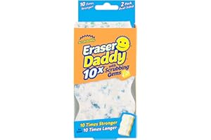 Scrub Daddy Lot de 1 gommes magiques ultra durables avec pierres à récurer