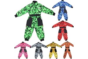 ‎ZORAX Zorax Weiche Innenseite/robuste Außenseite CUB Kids Motocross CAMO Anzug Kinder Motorrad Motorrad Rennkleidung Kinder ATV Kart Anzug Overall