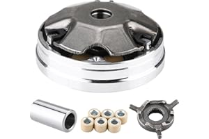 TKSE Racing Variator Kit, Motorcycle Front Variator, Motorbike Variator Assembly Scooter Moped Variator Replacement for GY6 50cc 60cc for PGO ATV XL Rider 50