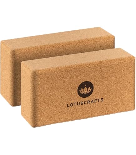 Blocs De Yoga OMNANA RAISE - Set De 2 En EVA Haute Densité - 23x15x10cm - Léger Et Antidérapant