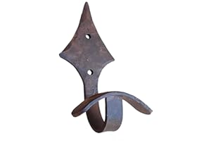 SKYVOV ARMONIE D'EPOCA Gancio Appendiabiti in Ferro BATTUTO (Modello Lancia)