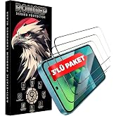 Rongep [3'l&uuml; Paket] Redmi Note 13 Pro 5G i&ccedil;in Ekran Koruyucu 9H Sertlikte Anti-Static Temperli Cam Netlik ve Dokunmatiği Etki