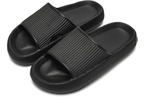 sharllen Kids Sliders Girls Boys Cloud Shower Slippers Toddler EVA Summer Beach Pool Slide kids Sandals Non-slip Bathroom Slippers House Flip Flops