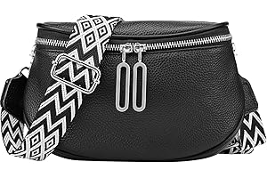 OFCIIN Borsa Tracolla Donna Piccola PU Pelle, Borsa Donna Tracolla Con Tracolla Larga Regolabile e Staccabile, Borsa a Tracolla da Donna Marsupio Casual di Grande Capacità