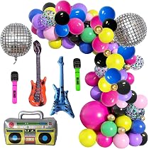 Palloncini Disco,12 Palloncini Disco 4D 22 Multicolor,da discoteca 4D