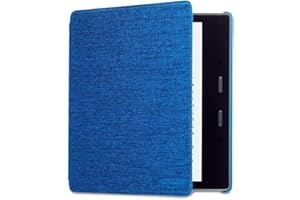 AMAZON Etui z wodoodpornej tkaniny do Kindle Oasis, niebieskie, pasuje tylko do urządzeń 9. generacji (modele z 2017 roku) oraz 10. generacji (modele z 2019 roku)