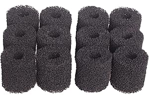 INGVIEE 12 Unidades Compatible Cartucho de Carbón Activo para Eheim 2628080 Aquaball 2208/2210/2212 60/130/180 Biopower 160/200/240