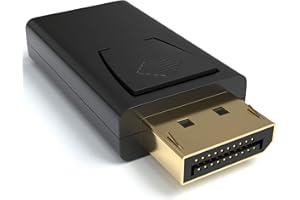 JAMEGA - Displayport zu HDMI Adapter DP 1.2 Konverter 4K UltraHD 1080p Audioübertragung