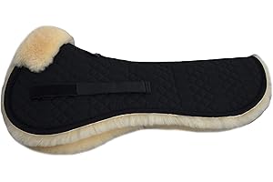 ‎ENGEL REITSPORT Engel Reitsport | Lammfell Sattelkissen SAKIS1 mit Fellrand vorne