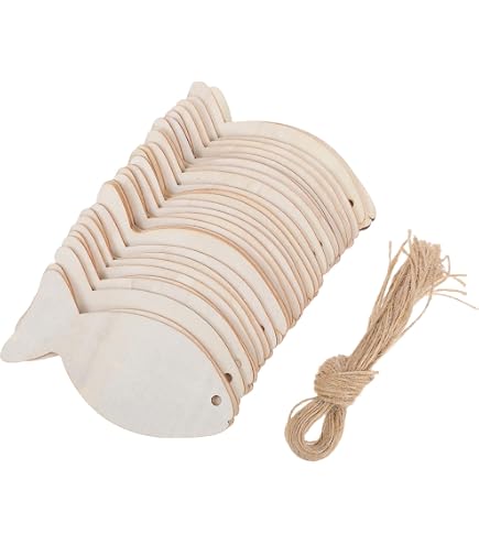 30 Stück Holz-Zug-Figuren Zum Bemalen – 10 Cm, Unlackiert, Für DIY, Deko, Basteln