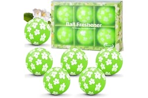 ‎SCENT-HI Scent-Hi Desodorierungsbälle für Turnschuhe, Schuh Deo, Sporttaschen, 6er-Pack Desodorierbälle Auch für Zuhause Schließfächer, Einfaches Twistlock - Jasmin Frische